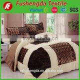 Short pv Plush Printed Patchwork Bed Sheet for Quilt New Design