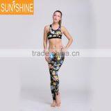 Hot Selling Polyester Spandex Sportswear Dog Printing Sets Yoga Clothing thumbnail-1