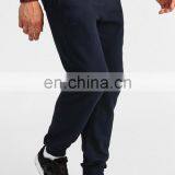 High Quality Men Athletic Tracksuit Buttoms Plain Black Cotton Jogging Pants Men thumbnail-2