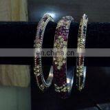 Vintage Style Crystal Bangle thumbnail-1
