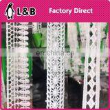 White Lace Milk Silk Material Trims Chemical Embroidery Border Lace thumbnail-2
