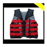 New Product Marine Orange Color Life Vest Rescue thumbnail-3