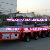 Trailer lowboy hydraulic modular unit self propelled transporter SPT Scheuerle with imported power pack unit
