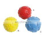 Indestructible Durable Rubber Pet Squeaky Dog Toy Ball thumbnail-1
