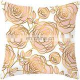 Foil Print Pillows Throw Cushions for Decor thumbnail-1