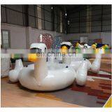 Children Floating Water Island Toys PVC Inflatable Duck Floating Island On Sale thumbnail-2