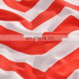 OEM Customized Good Quality Wave Stripe Square Back Red Color Cushion thumbnail-5