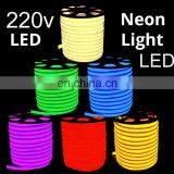 2835 SMD 220V Warm White Flexible Neon LED Strip Double Side Neon Tube Light thumbnail-7