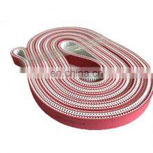 Red Rubber Coating PU Synchronous Belts 5M-8140-2T