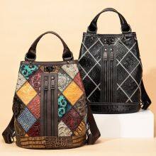 Girls Mini Leather School Bags Backpacks thumbnail-2
