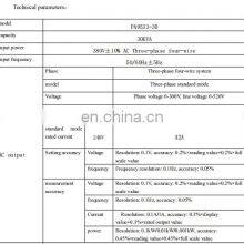 PA9533-30 0-30KW Vertical Program Control Variable Frequency AC Power Supply thumbnail-2
