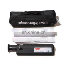 Fiber Optic Inspection Microscope 400x LED Illumination Handheld Anti Slip Rubber SC/LC/FC Connection Fiber Microscope thumbnail-5