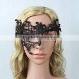 Handmade Design Women Dance Black Half Face Monocular Hollow Sexy Mask thumbnail-2