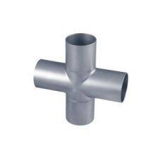 Stainless Steel Welded Clamped Reduced 4-Way Cross