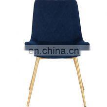 Modern Velvet Dining Chair Hot Selling Restaurant Chair With Gold Leg thumbnail-2