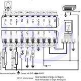 HSY-S215W 125khz 2000 Cards Wiegand Access Control Keypad 2 Doors Controller With IP68 Waterproof thumbnail-3