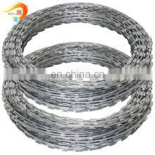 Hot Dip Galvanized Razor Blade Concertina Razor Barbed Wire Security Fencing thumbnail-4