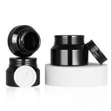 15g Black Eye Cream Bottle Spot Wholesale Cosmetics Glass Subpacking Set 50g Diagonal Shoulder Cream Bottle Finished Product thumbnail-3