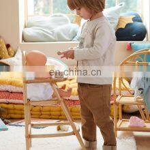 High Quality Rattan Feeding Chair Kids Furniture Retro Boho Child Dinning Chair Best Price Vietnam Manufacturer Wholesale thumbnail-5