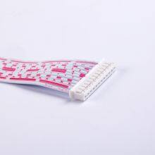 White Red Flat Cable Connector Wiring Harness thumbnail-3