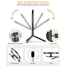 Wholesale 10 Inch Photographic Lighting Ring Fill Light With Tripod Stand Led Ring Light Rgb Ring Light thumbnail-3