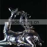Deer Aircraft Decoration Sculpture Modern Statue Architectural Model Monument Souvenir thumbnail-4