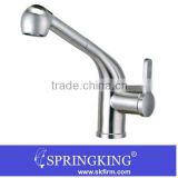S304 Stainless Steel Pull Out Kitchen Mixer Faucet hot-cold water mixer tap