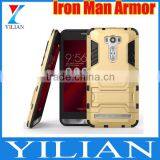 Hybrid Bracket Stand Case For ASUS ZenFone2 Armor ZE500CL 5.0 Lazer ZE550KL 5.5 ZE601KL Cover Silicone 2 in 1 Shockproof thumbnail-1