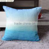 Faux Linen Digital Print Pillow Sea Pillow thumbnail-2