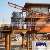 SBM Cyanite Hydraulic Crusher Plant , Hydraulic Cone Crusher for Sale thumbnail-4