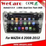 Wecaro in Dash 2 Din Touch Screen Android 4.4.4 Car Gps Navigation Multimedia System for Mazda 6 Car Radio cd Mp3 Usb 2008 -2012 thumbnail-4