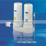 Household two stage counter top water purifier RY-CT-W8