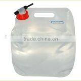 Food Grade PE Collapsible Water Carrier for Drinking Water