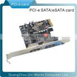PCI-e SATA ESATA Adapter Card thumbnail-1