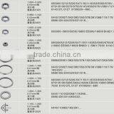High-pressure common rail injector oil adjustment shims