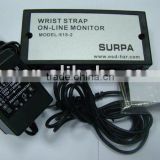 Wrist strap on-line monitor