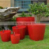 Hot Selling Garden Plastic Stacking Plant Pot With Painting thumbnail-1