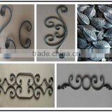 Forged/Cast Decorative Wrought Iron C/S Scrolls, Wrought Iron Metal Ornaments For Gates/Fences/Stairs/Railings Art.5176-5186