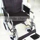 Steel folding transport chair