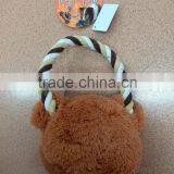 Plush Cotton Rope Pet Toy,hot Sale Dog Chew Toys With Knots thumbnail-4