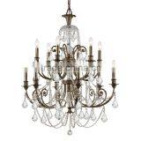 Full Family Customization Crystal Chandelier&matching Wall Lamp American Style Finish in Oil Bronze thumbnail-3