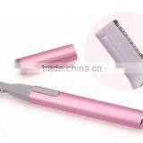 1pcs Mini Portable Electric Eyebrow Trimmer Hair Remover for Women Ladies Body Shaver Razor Epilator Free Shipping thumbnail-2