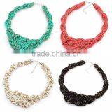 Czech Bohemia Glass Seed Bead BOHO Bead for Bracelet Necklace Coral Color Wholesale thumbnail-2
