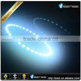 2x 7000k Angel Eyes LED Halo Ring SMD Bulbs White Lighting for Car thumbnail-1