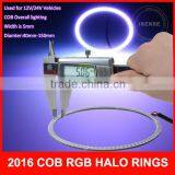 Hot Sale RGB Color Halo Rings 120mm 130mm 140mm 150mm 160mm 170mm 180mm 190mm 40mm Quality Choice thumbnail-2