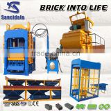 QT4-15C the best choose and cheap price automatic cement brick making machine