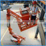 14M Mobile Articulating Indoor Man Lift thumbnail-3