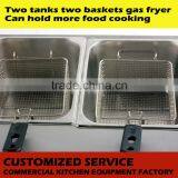 Gas Donuts Fryers LPG Propane Deep Fryer Best Price for Commercial Restaurant Kitchen thumbnail-2