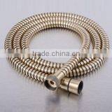 extensible brass plated PVC Shower hose