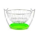 Stainless Steel Fruit Basket, Hanging Wire Fruit Basket, Metal Fruit Basket LG-FT-002 thumbnail-1